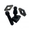 Screws shims seats clamps lockpins